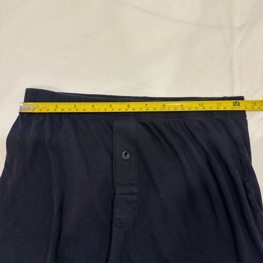 Hanro Sea Island Cotton Knit Boxers Shorts Black Size Small Luxury Underwear